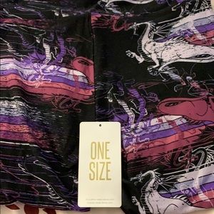 LulaRoe Disney Dragon Leggings